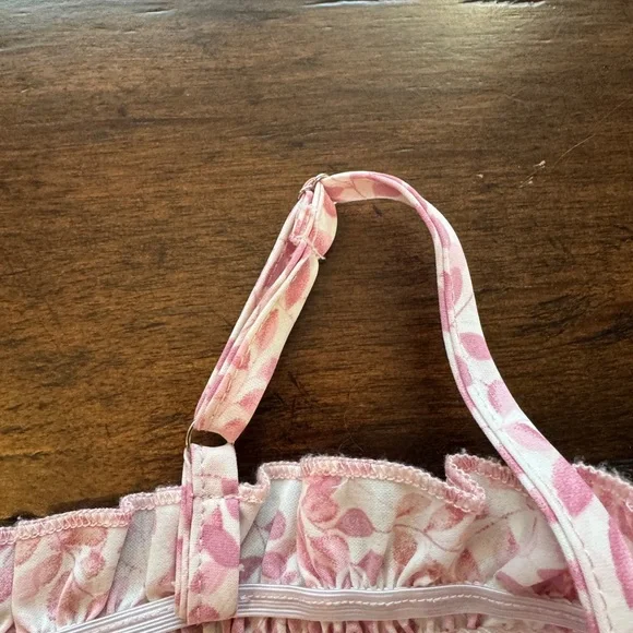 Women’s Floral Pink Shein Mini Dress- Size M - Picture 6 of 11